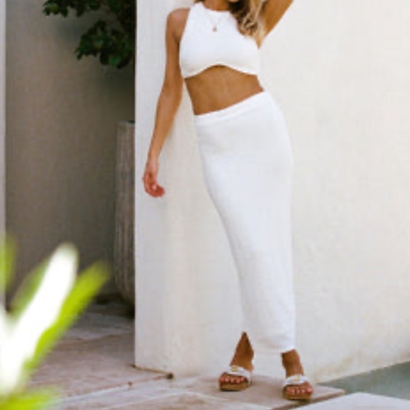 Sabo Skirt Other - NEVER WORN TAGS ON, Sabo Skirt Set, White, Size US 6